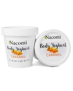 Jogurt do ciała Nacomi 180 ml o zapachu słonego karmelu