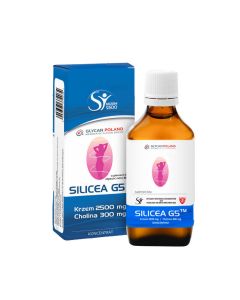 Glycan Krzem Organiczny Si-G5 Silicea wzbogacony Choliną 50ml Koncentrat