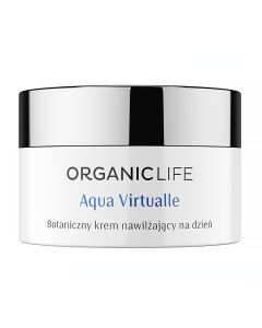 Botaniczny krem na dzień nawilżający Aqua Virtualle Organic Life - 50 g