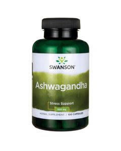 Swanson Ashwagandha 450mg - Pamięć i układ nerwowy, 100 kaps.