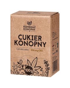 Kombinat Konopny Cukier Konopny 500mg CBD - 100g