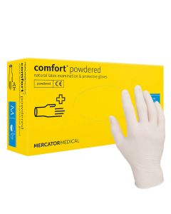 Rękawice lateksowe pudrowane Mercator Medical COMFORT