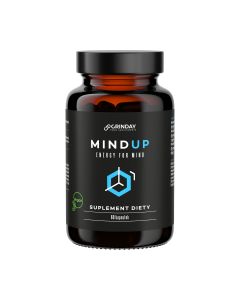 Grinday Mind Up Energy for mind - Wzmacnia pamięć i koncentrację - 60 kapsułek