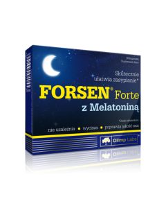 Olimp Forsen Forte z melatoniną na sen - 30 kapsułek