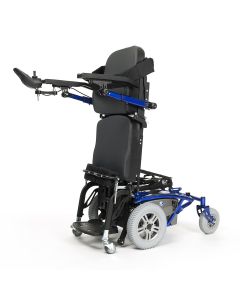 Wózek inwalidzki elektryczny Timix Su Vermeiren - z napędem na przednie koła, z funkcją pionizacji