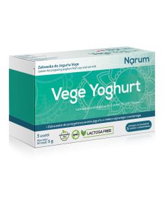 Narum Vege Yoghurt - Zakwaska do jogurtu bez laktozy - 5 saszetek