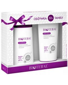 Biotebal zestaw promocyjny szampon + odżywka przeciw wypadaniu włosów