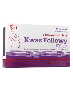 Olimp Kwas Foliowy 400 µg - Planowanie i ciąża
