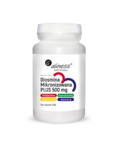 Aliness - Diosmina mikronizowana  PLUS 500 mg - 100 tabletek