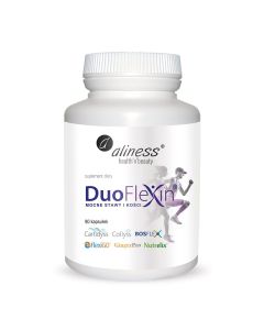 Aliness - Duoflexin Mocne stawy i kości 100% natural - 90 wege kapsułek