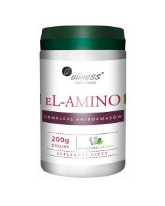 Aliness - eL-AMINO - Kompleks aminokwasowy - proszek 200g (1)