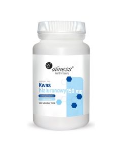 Aliness - Kwas hialuronowy niskocząsteczkowy 150 mg - 100 tabletek