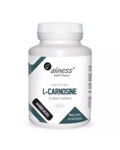 Aliness - L-Carnosine  500 mg - Aminokwasy - 60 vege kapsułek