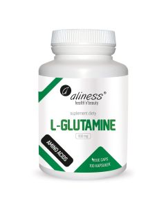 Aliness - L-Glutamine 500 mg - 100 vege kapsułki