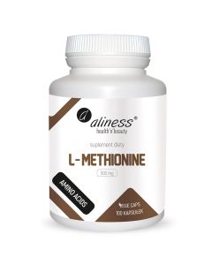 Aliness - L-Methionine 500 mg - 100 kapsułek