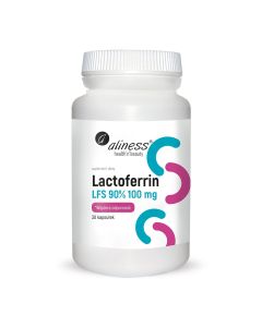 Aliness - Lactoferrin LFS 90% 100 mg - 30 kaps