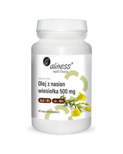 Aliness - Olej z nasion wiesiołka 9%/85% 500 mg - 90 kapsułek