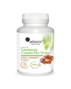 Aliness - Tokotrienols Complex Plus 50 mg Evnol Suprabio - 60 kapsułek