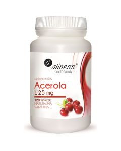 Aliness - Acerola 125 mg - 120 tabletek