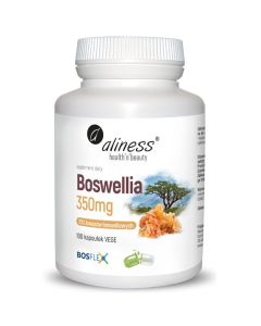 Aliness - Boswellia 350 mg (70%/10%) - 100 kapsułek vege