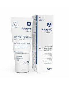 Allergoff - Barierowa emulsja do kąpieli leczniczych - 250 ml