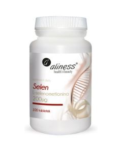 Aliness Selen - L Selenometionina 200µg  - 100 tabletek