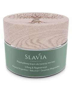 SLAVIA Cosmetics Peptydowy krem do twarzy na noc Lifting & Regeneracja