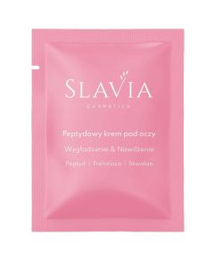 Slavia Cosmetics Peptydowy krem pod oczy Wygładzenie - Nawilżenie - 2 ml