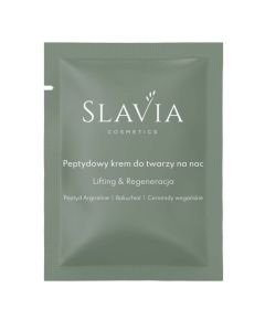 Slavia Cosmetics Peptydowy krem do twarzy na noc Lifting - Regeneracja - próbka 2 ml