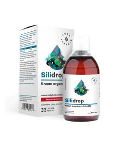 Aura Herbals - Silidrop - Krzem organiczny MMST - płyn 500 ml