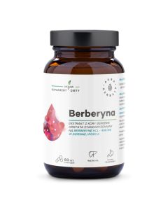 Aura Herbals Berberyna 500 mg - Berberies aristata - 60 kapsułek