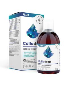 Aura Herbals Colladrop Flex - Samo zdrowie dla skóry i kości - 500ml