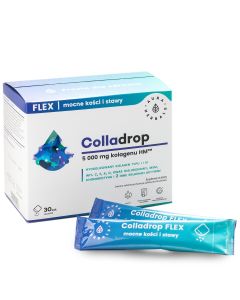 Aura Herbals Colladrop Flex - kolagen Morski 5000 mg - 30 saszetek