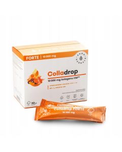 Aura Herbals - Colladrop Forte Kolagen morski 10000 mg - 30 saszetek