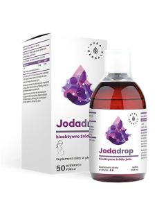 Aura Herbals Jodadrop - Pomoc dla tarczycy, pamięci i koncentracji - 250ml