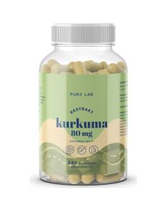 Aura Herbals - Pure Lab Kurkuma 80 mg - 240 kapsułek