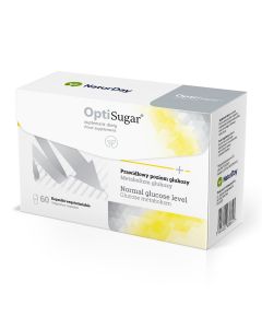 NaturDay OptiSugar Spirulina - prawidłowy poziom cukru - 60 kaps.