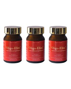 Zestaw 3 x ekstrakt z liczi i zielonej herbaty Oligo-Elite - 3 x 30 kapsułek