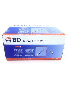 Strzykawka insulinowa BD Micro-Fine Plus 0,33mm (29G) x 12,7 mm