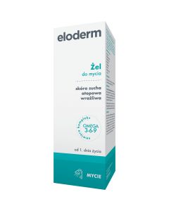 Eloderm Żel do mycia - dla skóry wrażliwej i atopowej - 200 ml