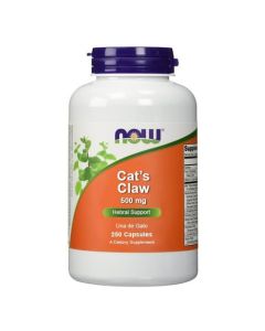 Now Foods Cat's Claw 500 mg - Oczyszcza cały przewód pokarmowy- 250 kaps.