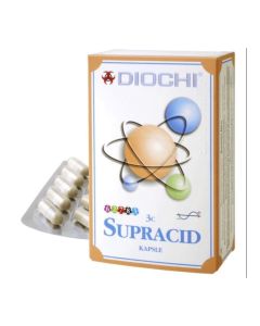 Diochi Supracid - Kapsułki na problemy żołądkowe - 60 kapsułek