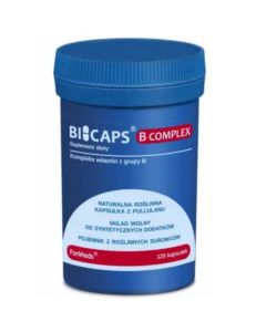 Bicaps B Complex - Kompleks wielu witamin B - 120 kapsułek
