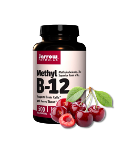 Jarrow Formulas Methyl B-12 Wsparcie układu nerwowego - 100 pastylek do ssania