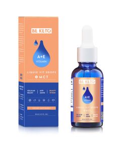 BeKeto Witamina A+E - Wsparcie dla wzroku, skóry i odporności - 30ml