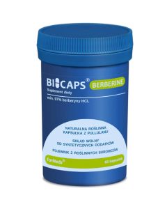 Bicaps Berberine - Wsparcie dla zdrowia metabolicznego - 60 kapsułek