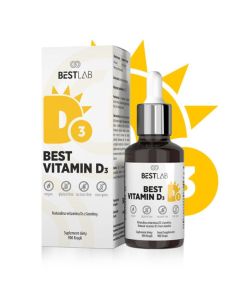 Best Lab Best Vitamin D3 - Wzmocnienie dla kości i zębów - 30ml