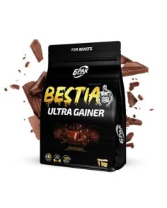 6PAK BESTIA ULTRA GAINER  1000g czekolada
