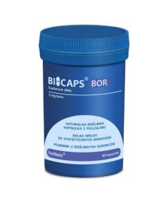 Bicaps Bor - Wsparcie kości i stabilizacja enzymatyczna - 60 kapsułek