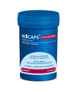 Bicaps Citicoline+ - Wsparcie funkcji poznawczych - 60 kapsułek